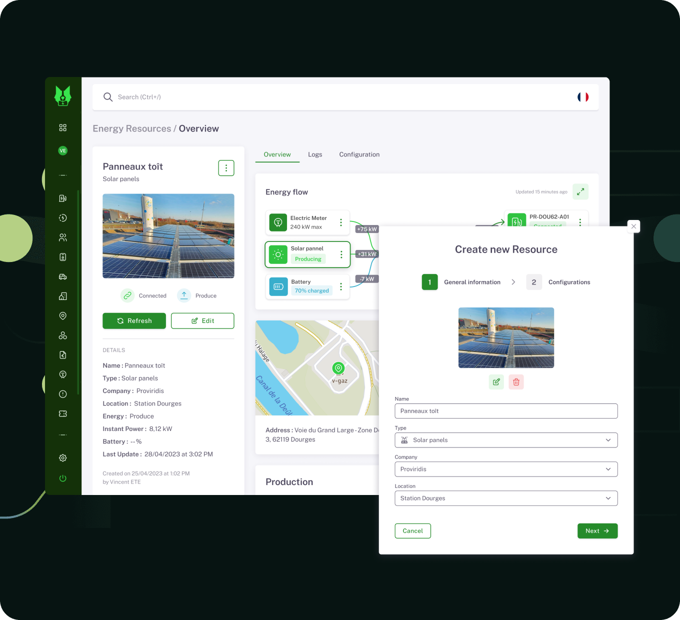 Plattform für Energiemanagement